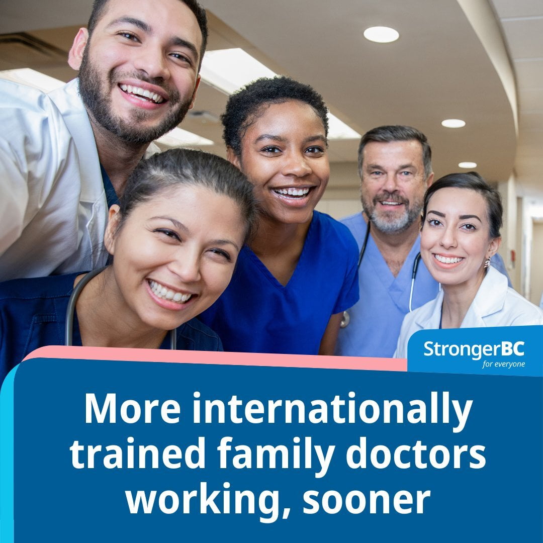 Big news for doctors who want immigrate to Canada: BC expands program that trains internationally educated doctors